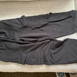 Garage Black Cargo sweats Pants